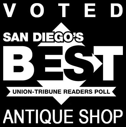 Voted Best Antique Shop in San Diego